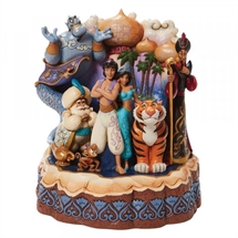 Disney Traditions - Aladdin Carved by Heart H: 19,5 cm